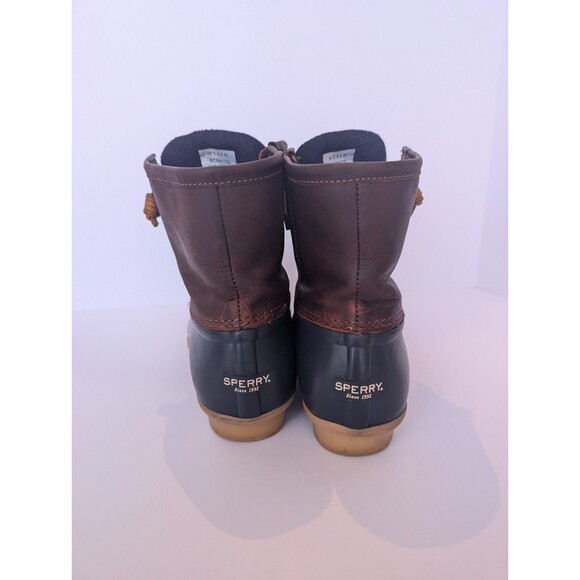 Sperry Rainboots Muck Work Boot Saltwater Core Women's 9.5 Leather - Picture 5 of 8